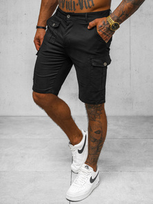 Moške Kratke Hlače Chino Črne OZONEE NB/MP0188N