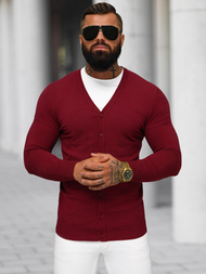 Moški pulover bordo OZONEE NB/MM6006/7Z