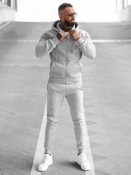 Moška trenirka siva OZONEE JS/68C10386/2Z