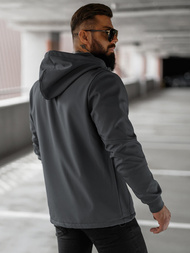 Moška softshell jakna grafitna OZONEE JS/27B6529/5Z