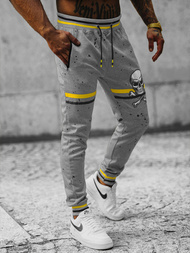 Moške športne hlače sive OZONEE JS/K10227Z