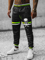 Moške športne hlače črne OZONEE JS/K10227Z