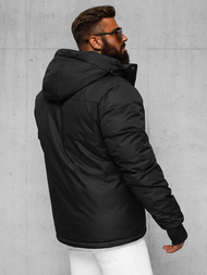 Moška zimska jakna črna OZONEE JS/91M9906/392Z