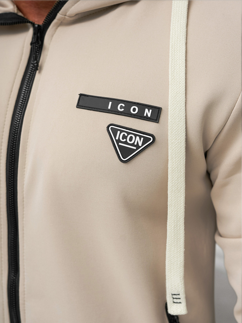 Moška trenirka bež OZONEE O/LN11760