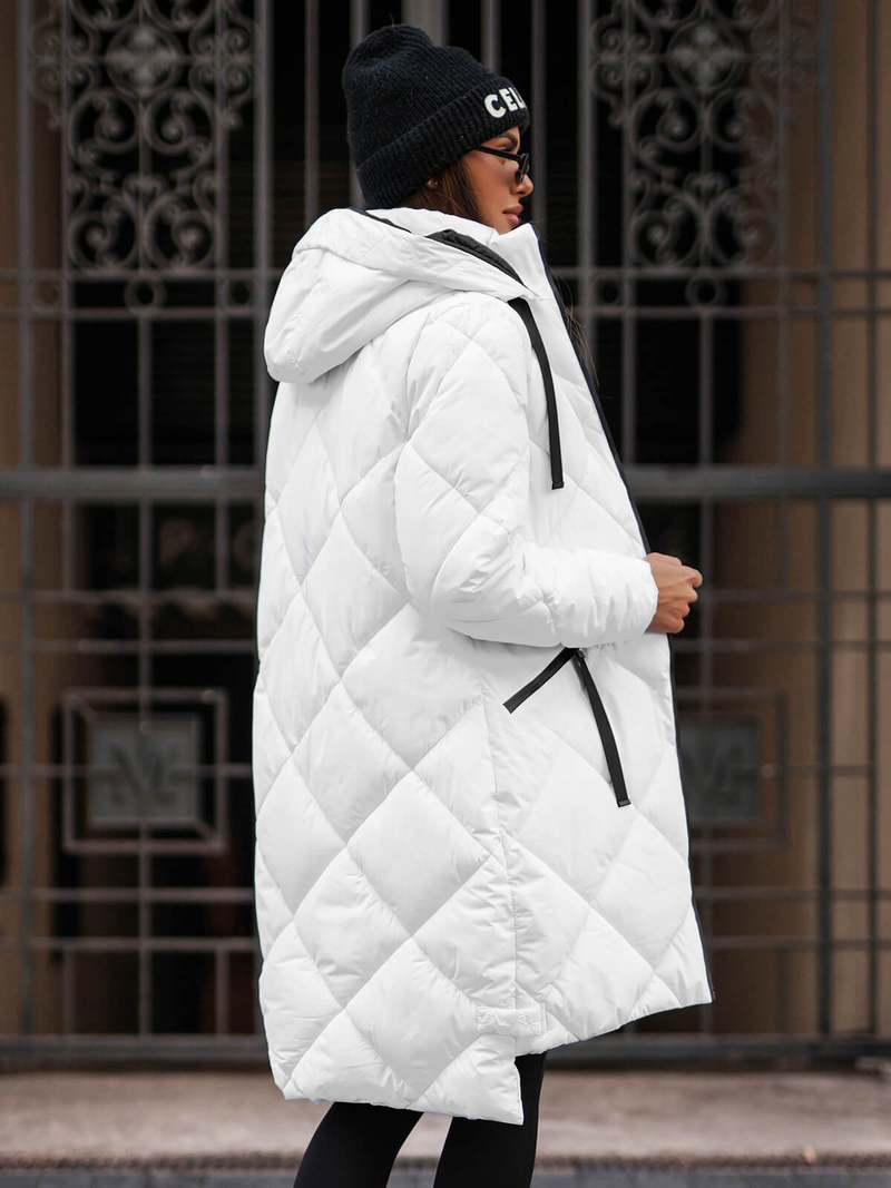 Ženska jakna bela OZONEE JS/5M3168/281Z