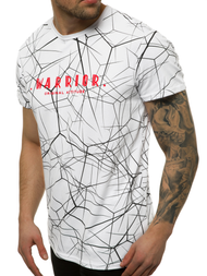 Moška majica bela OZONEE JS/SS10935