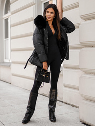 Ženska jakna črna OZONEE JS/16M9206/392