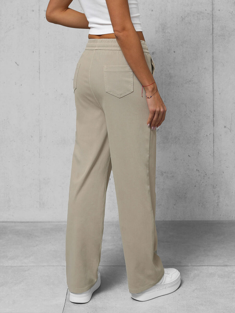 Ženske kavbojke ecru OZONEE O/330098