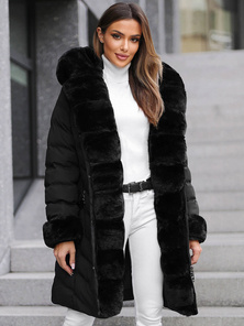 Ženska jakna črna OZONEE JS/5M3156/392