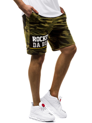 Moške kratke hlače zelene OZONEE JS/KK300161