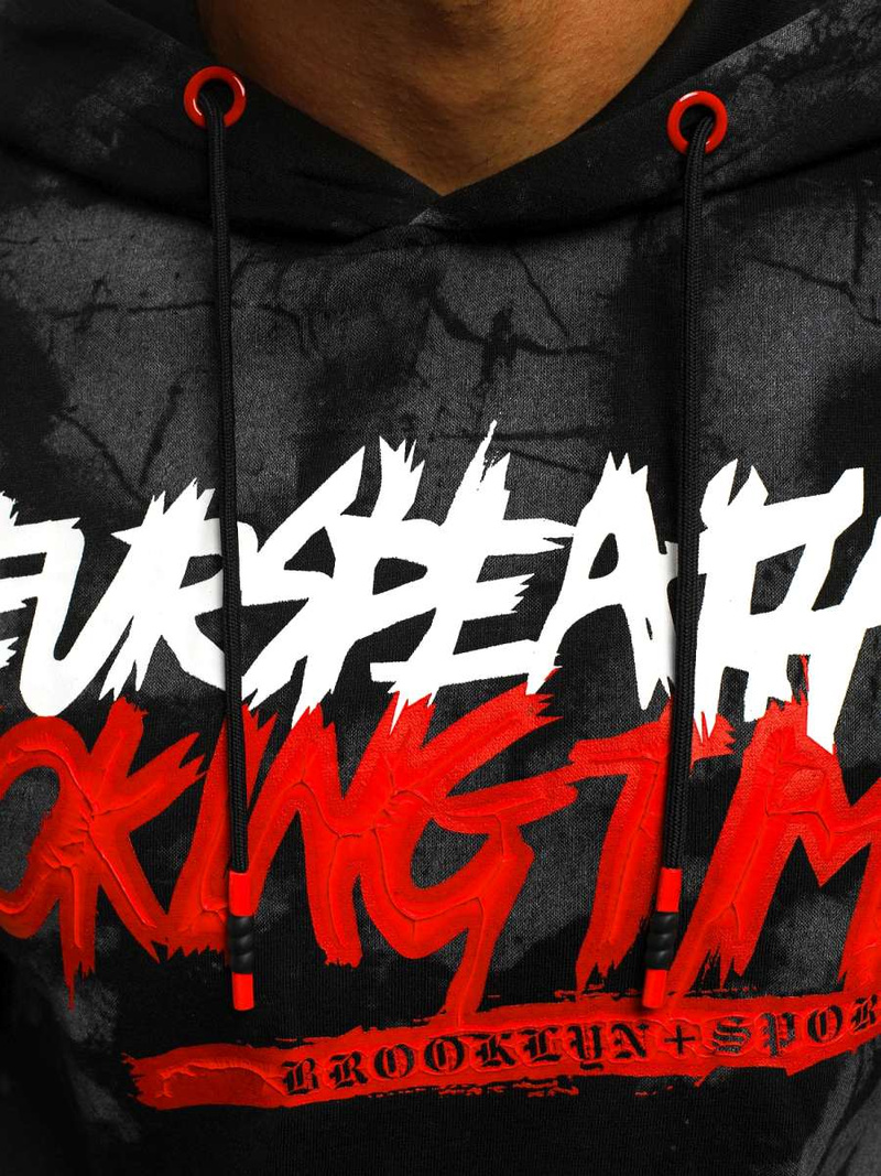 Moška jopa črna OZONEE JS/DD210Z