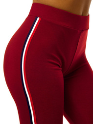 Ženske kratke pajkice bordo OZONEE JS/1037/B6