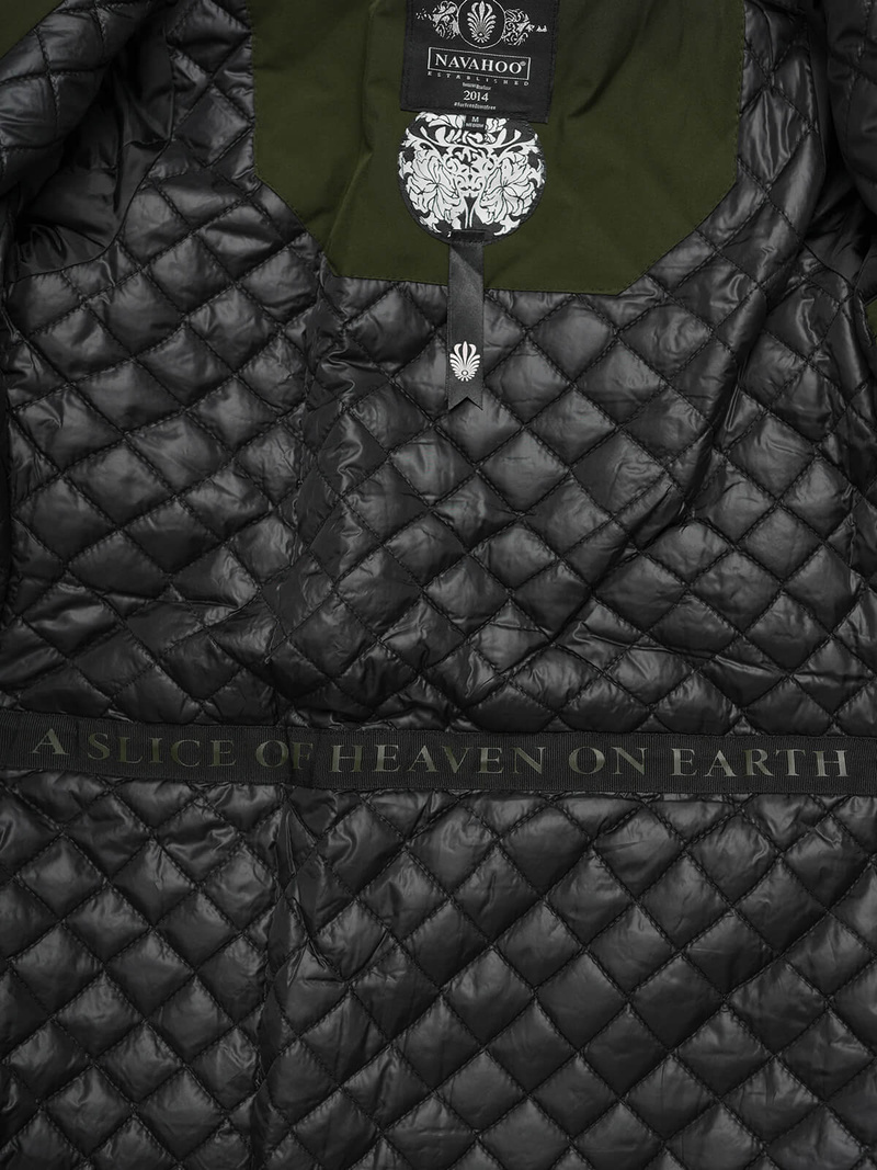 Ženska jakna kaki OZONEE O/W377Z