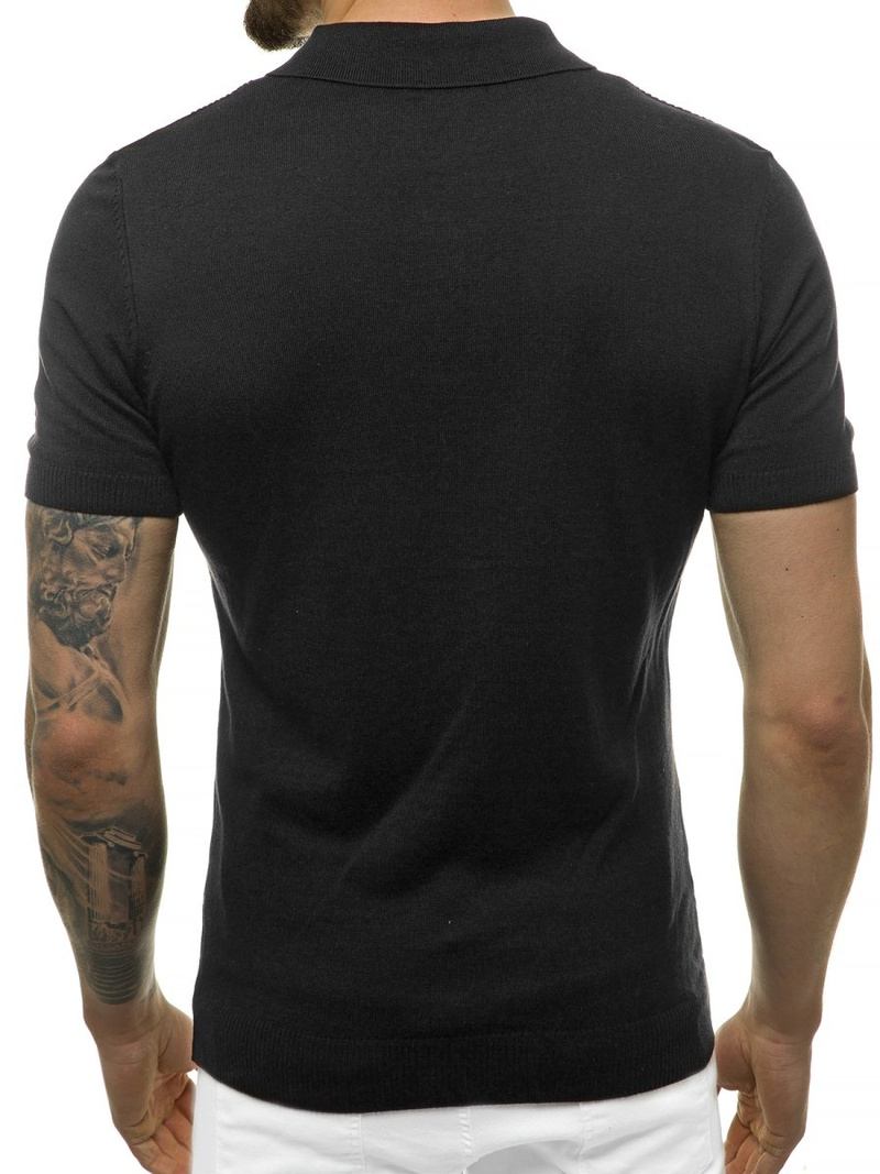 Moška polo majica črna OZONEE L/2495