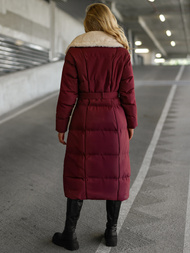 Ženska jakna bordo OZONEE JS/16M9168/06