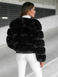 Ženska jakna črna OZONEE JS/11Z8080Z