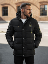 Moška jakna črna OZONEE JS/57M7503/392Z