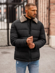 Moška jakna črna OZONEE JS/31M5010Z