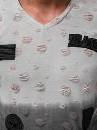 Moška majica siva OZONEE MJ/318YZ 