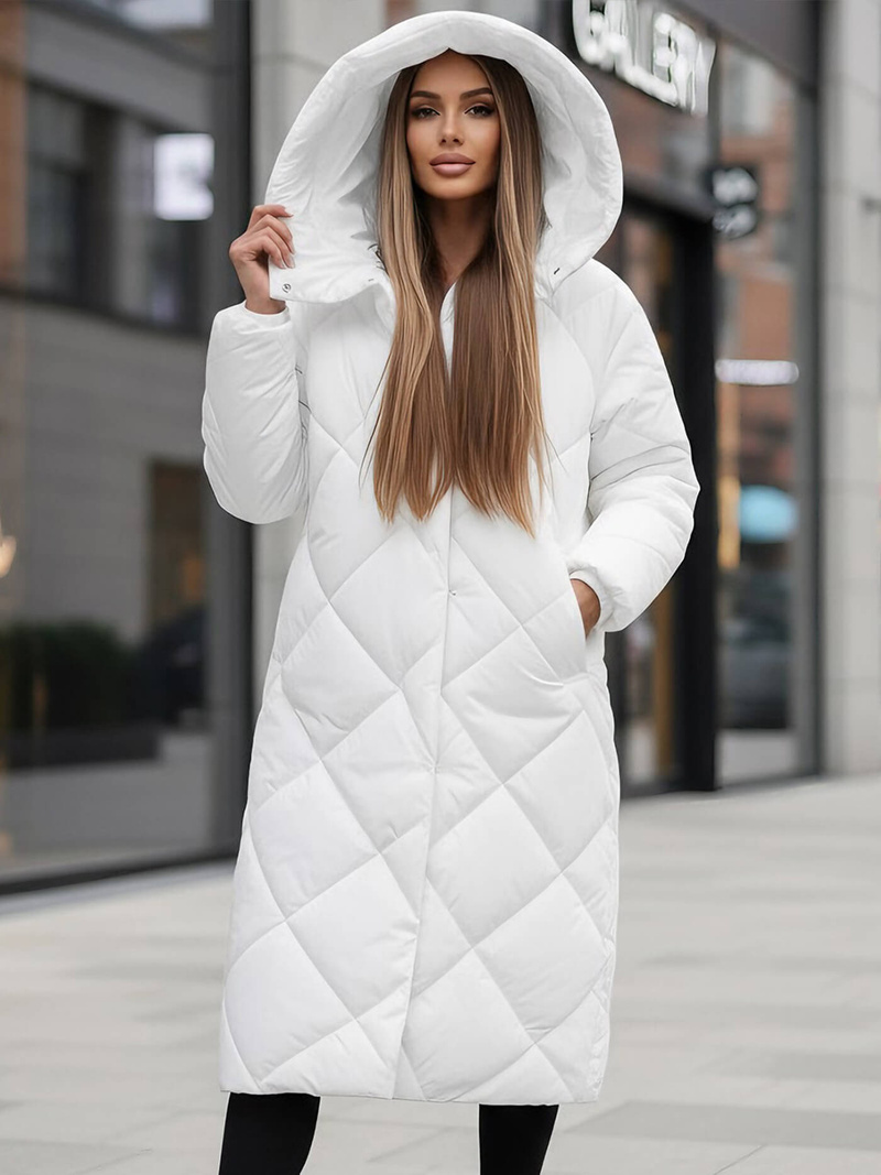 Ženska jakna bela OZONEE JS/5M3173/281Z