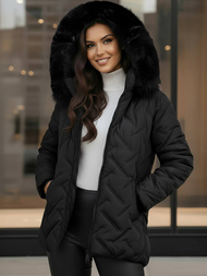 Ženska jakna črna OZONEE JS/16M9296/392Z