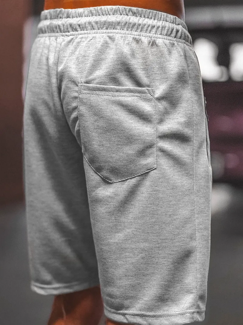 Moške športne kratke hlače sive OZONEE O/WW20012/2