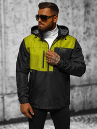 Moška jakna črna OZONEE JS/22M311/392