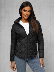 Ženska jakna črna OZONEE JS/16M9239/392