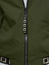 Ženska jakna temno zelena OZONEE JS/5M3161/136