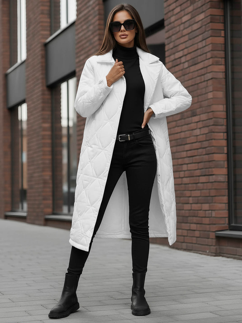 Ženska jakna bela OZONEE JS/5M3177/281Z