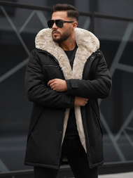 Moška zimska jakna črna OZONEE JS/22M316/392Z