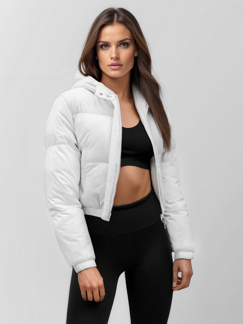 Ženska jakna bela OZONEE JS/5M3260/281Z
