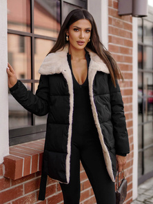 Ženska jakna črna OZONEE JS/16M9165/392