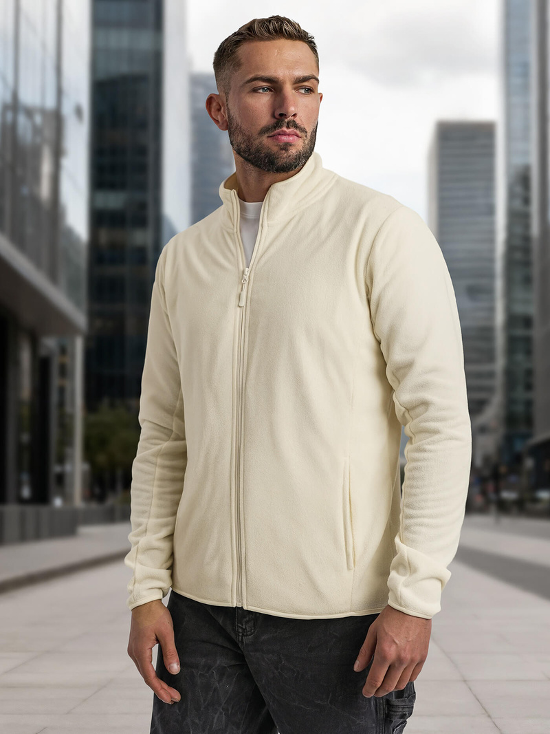 Moška jopa ecru OZONEE JS/HH016/1