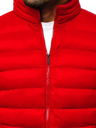 Moška prehodna jakna rdeča/2 OZONEE JB/JP1111