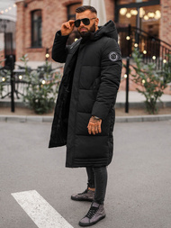 Moška zimska jakna črna OZONEE JS/19M1290/392