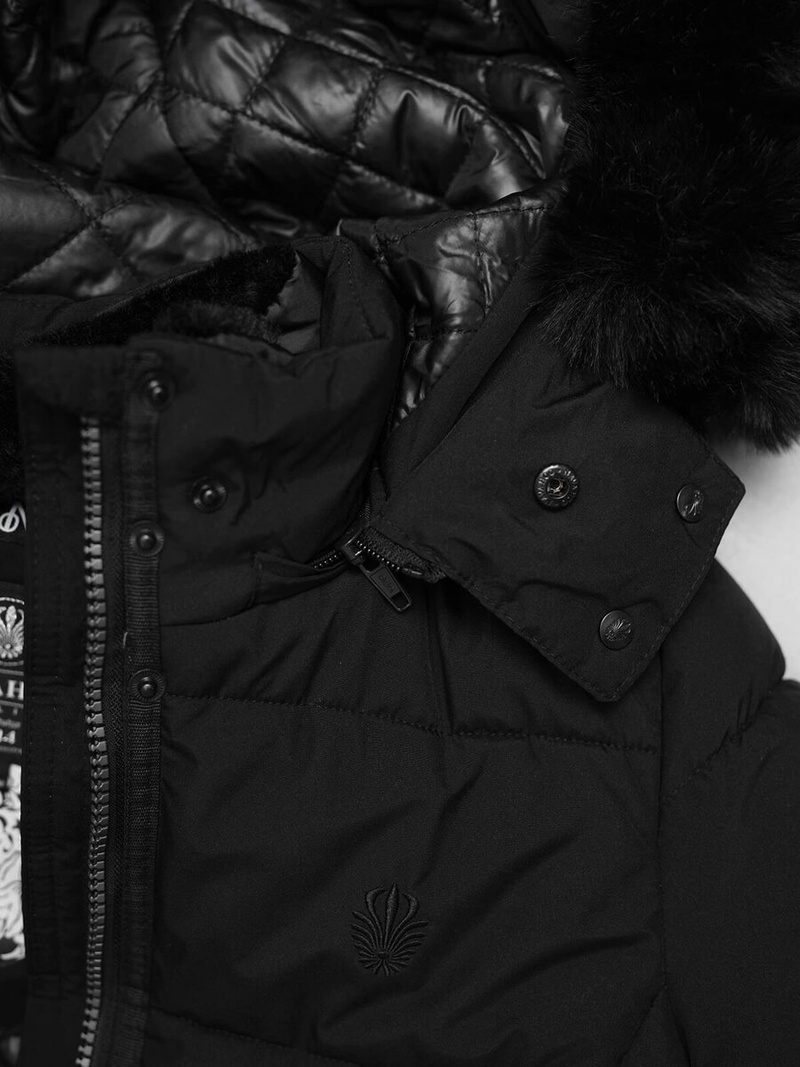 Ženska jakna črna OZONEE O/W377Z