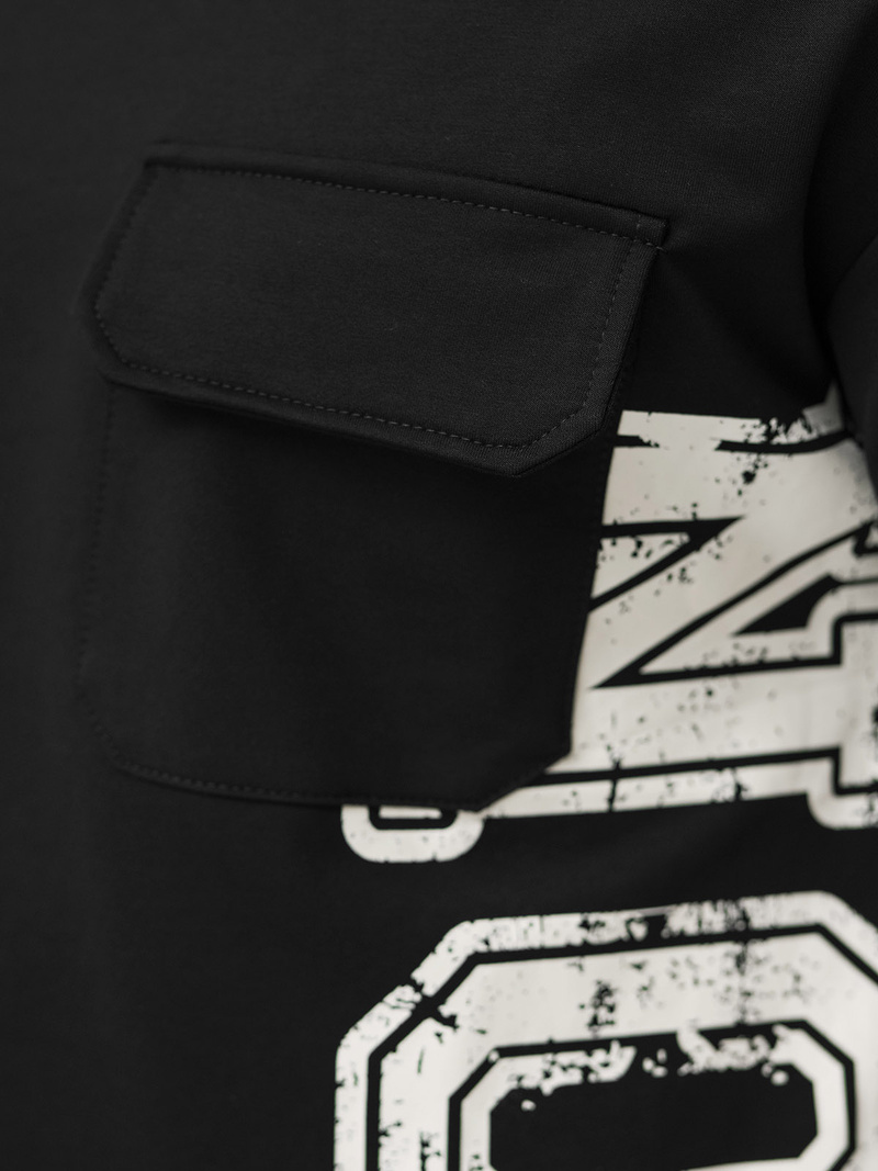 Moška trenirka črna OZONEE JS/27C6531/3