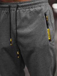 Moške športne hlače grafitne OZONEE JS/68K10350Z