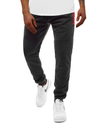 Moške športne hlače črne OZONEE JS/JZ11021