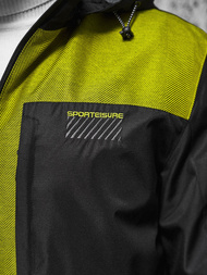 Moška jakna črna OZONEE JS/22M311/392