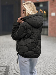 Ženska jakna črna OZONEE JS/5M3336/392Z