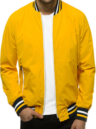 Moška bomber jakna rumena OZONEE N/6196