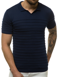 Moška polo majica mornarsko modra OZONEE L/2318