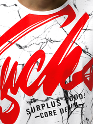 Moška majica bela OZONEE JS/KS2015Z