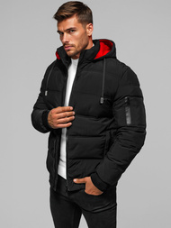 Moška jakna črna OZONEE JS/31M5003/B