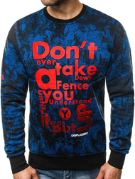 Moška jopa modra OZONEE JS/DD677Z