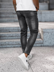 Moške kavbojke grafitne OZONEE NB/MP0199GS