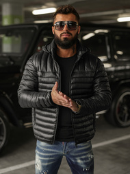 Moška jakna črna OZONEE JS/16M9336/392BZ