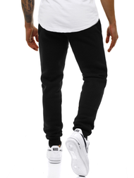 Moške športne hlače črne JS/YW006Z